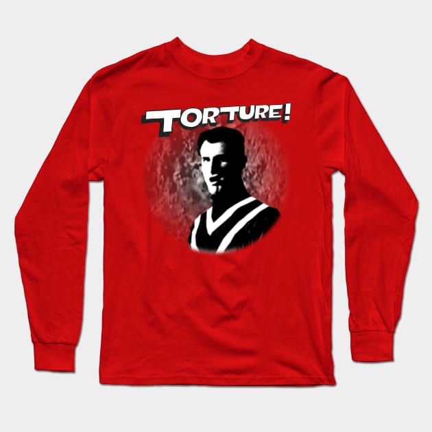 TORTURE Long Sleeve T-Shirt by Manatee Max